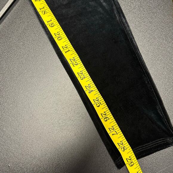 Spanx Black Velvet High Rise Full Length Leggings Size XL - Picture 9 of 10